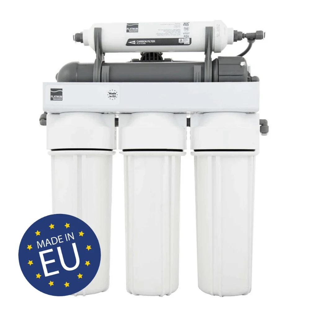 Platinum Wasser ULTRA5B 5-stage reverse osmosis system with pump